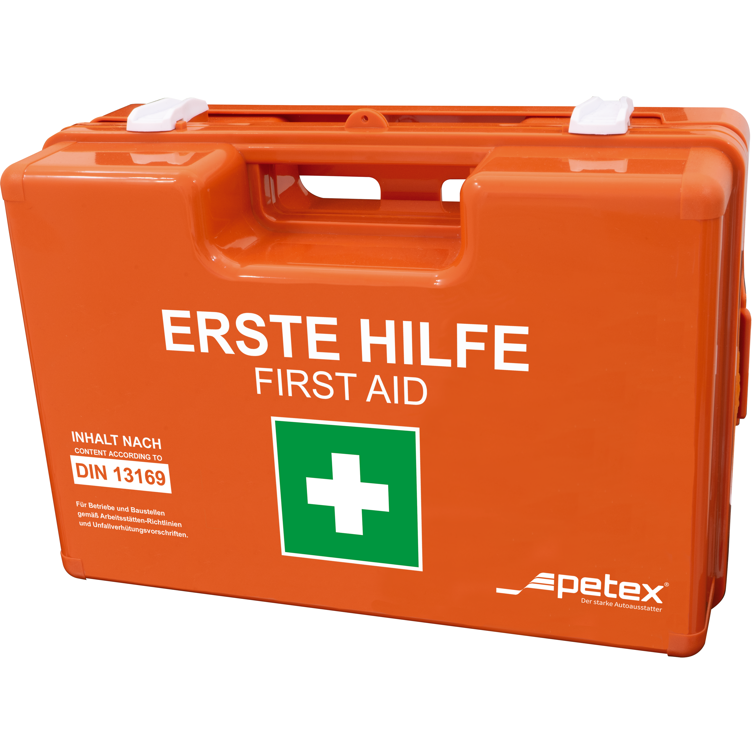 Betriebsverbandkasten PROFI
Inhalt nach DIN 13169:2021 — Bild 3