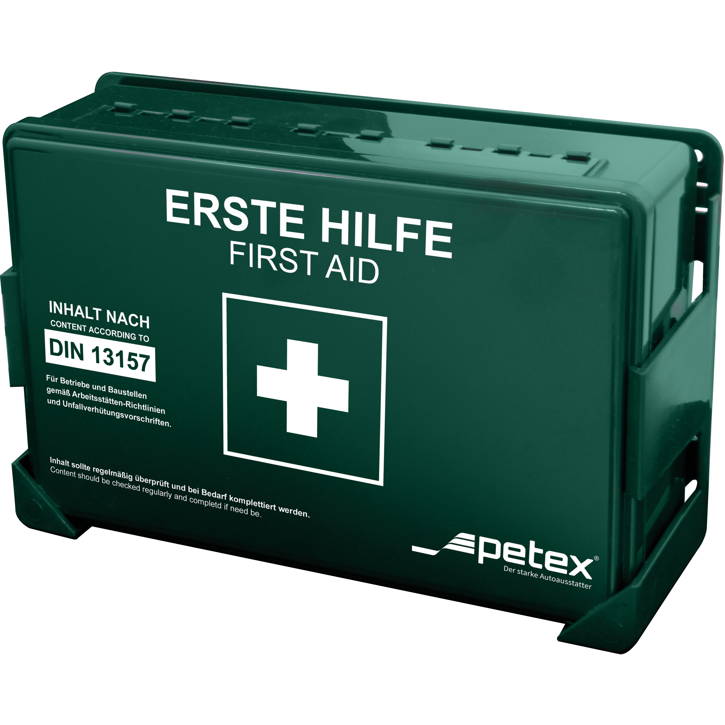 Betriebsverbandkasten STANDARD
Inhalt nach DIN 13157:2021 — Bild 3