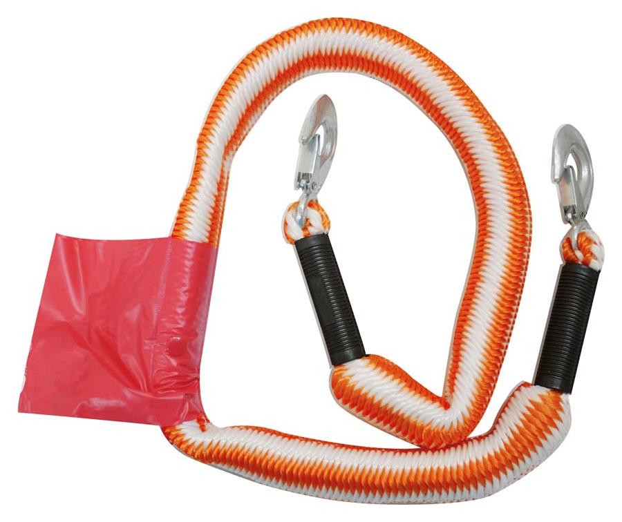 Abschleppseil 2000 Stretch orange
Ausführung mit 2 Karabinerhaken
Zugkraft: ... — Bild 2